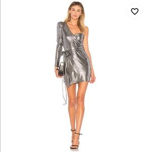 NBD Aoki Dress in Silver